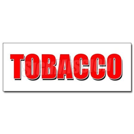 Signmission TOBACCO DECAL sticker cigarettes cigar cigs pipes vape smoke tobacconist, D-36 Tobacco D-36 Tobacco